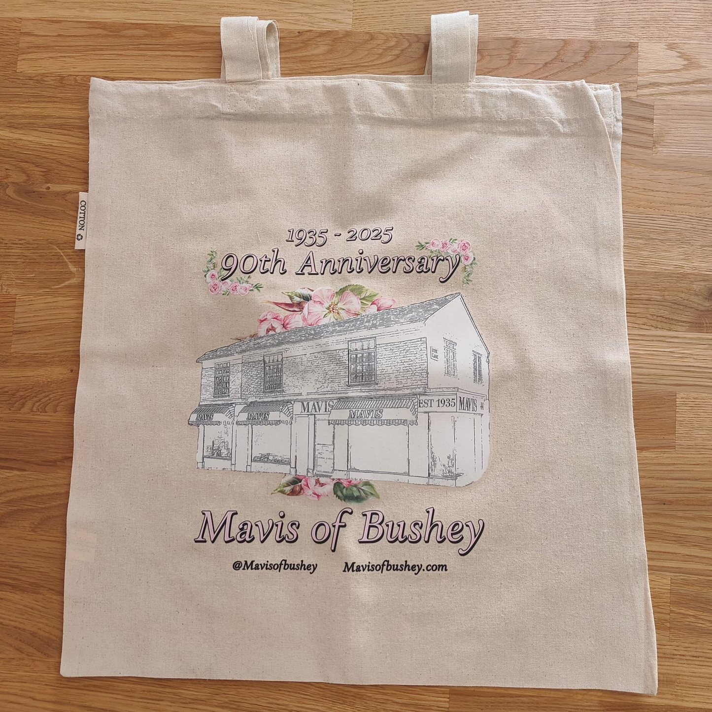 Mavis 90th Anniversary Tote Bag (Free with orders over £35)