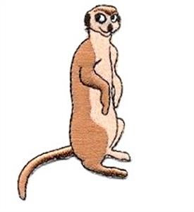 IRON ON MOTIF - Meercat