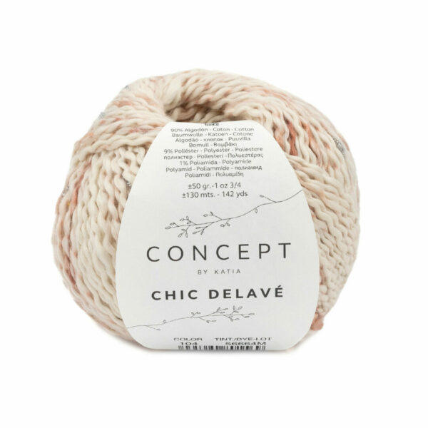 CHIC DELAVE DK - 50G - 90% Cotton - More colours available