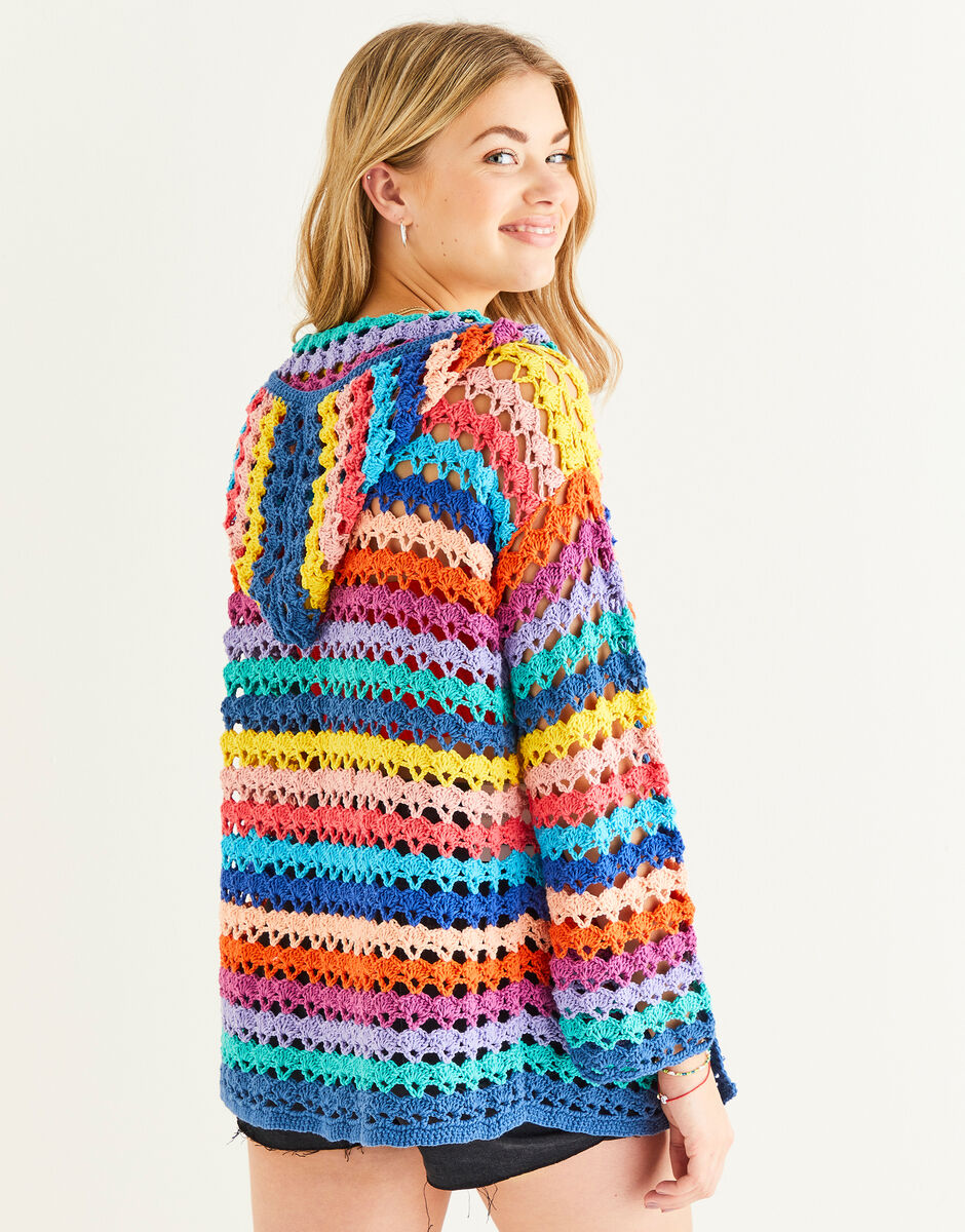 Crochet Pattern 10528 - HOODSTOCK HOODIE IN SIRDAR STORIES DK