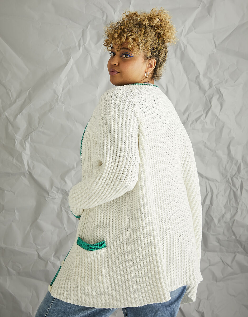 Knitting Pattern 10575 - SKYSCRAPER CARDIGAN IN SIRDAR STORIES DK