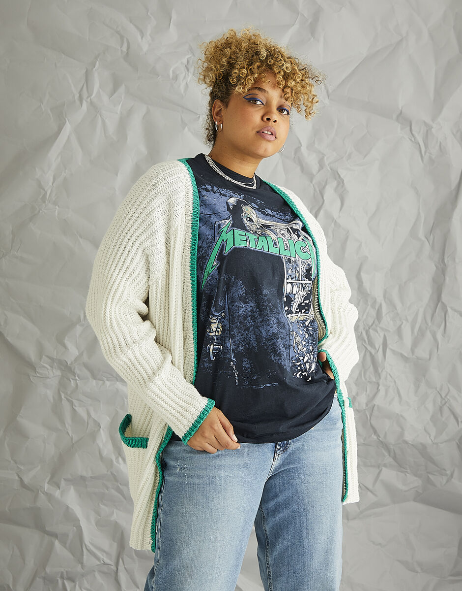 PDF - Knitting Pattern 10575 - SKYSCRAPER CARDIGAN IN SIRDAR STORIES DK