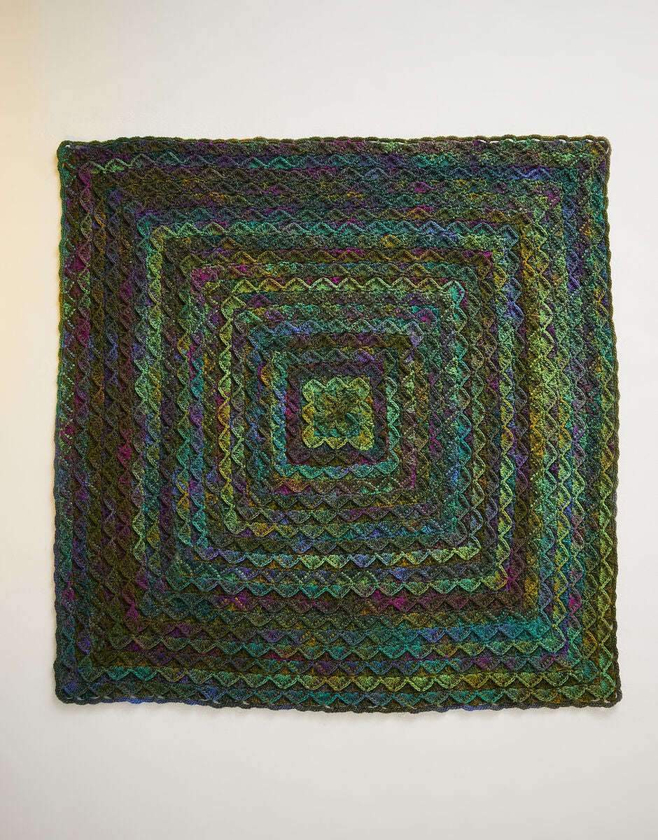 Crochet Pattern 10724 - ORNAMENTALS BLANKET IN SIRDAR JEWELSPUN ARAN