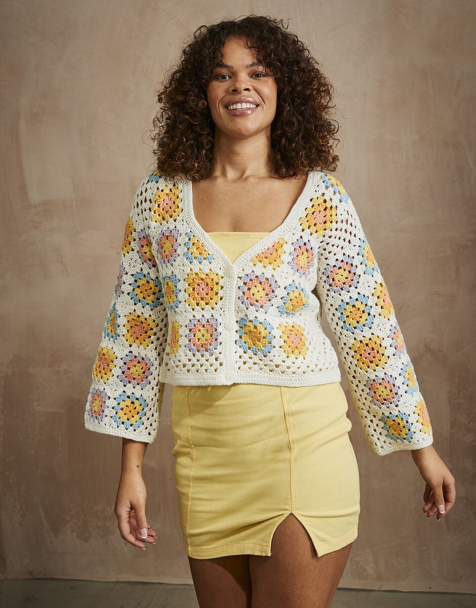 Crochet Pattern 10740 - URBAN HUES CARDIGAN IN SIRDAR STORIES DK