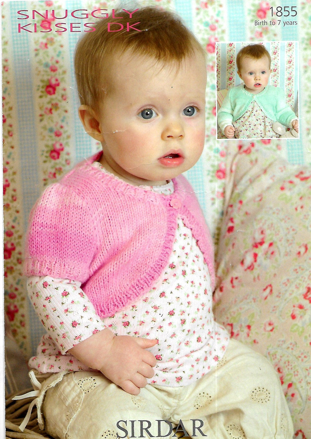 Knitting Pattern 1855 - Bolero/Cardigan Snuggly Kisses DK