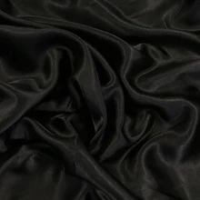 SATIN PLAIN BLACK
