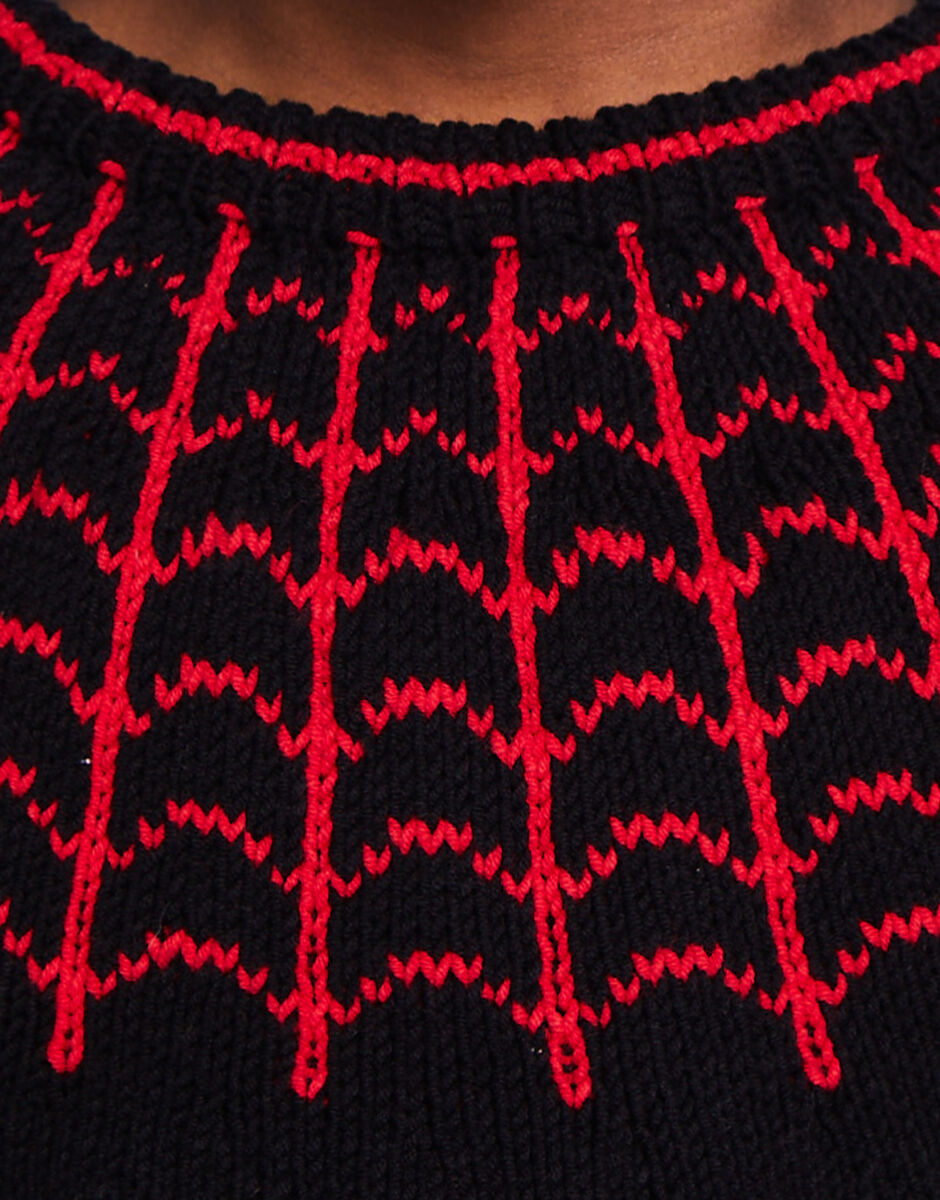 Knitting Pattern 2614 - SUPER WEB SWEATER IN SNUGGLY REPLAY DK