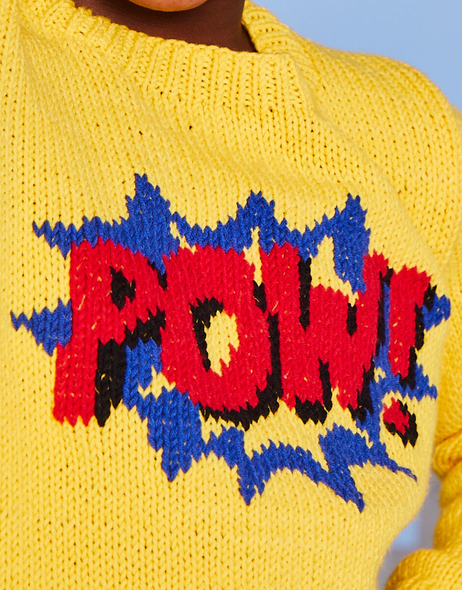 Knitting Pattern 2618 - SUPER POWER SWEATER IN SNUGGLY REPLAY DK