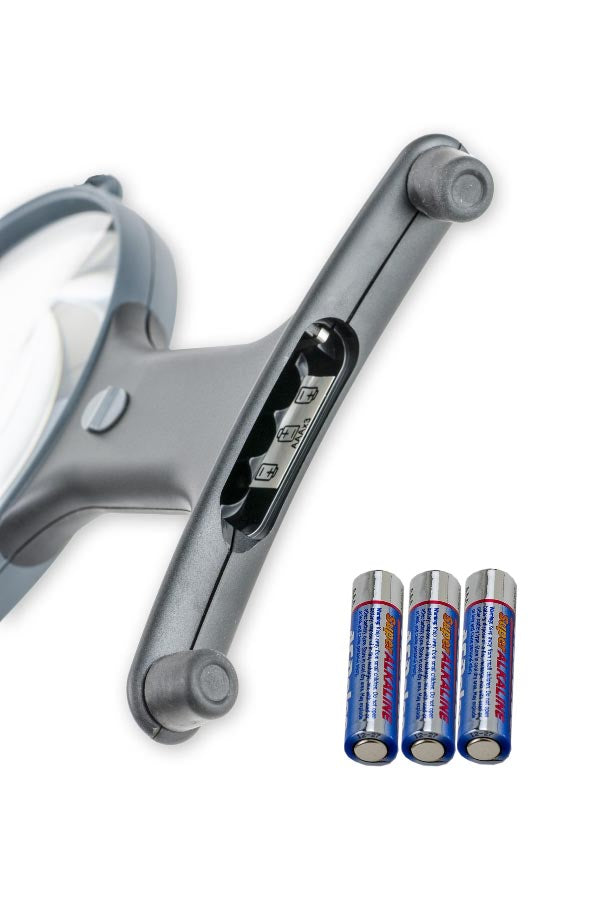 HANDS FREE MAGNIFIER - WITH LED LIGHT - MAGNISHINE