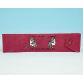 JUTE KNITTING NEEDLE HOLDER - To Knit or not to knit? What a silly question! - 4 Colours available
