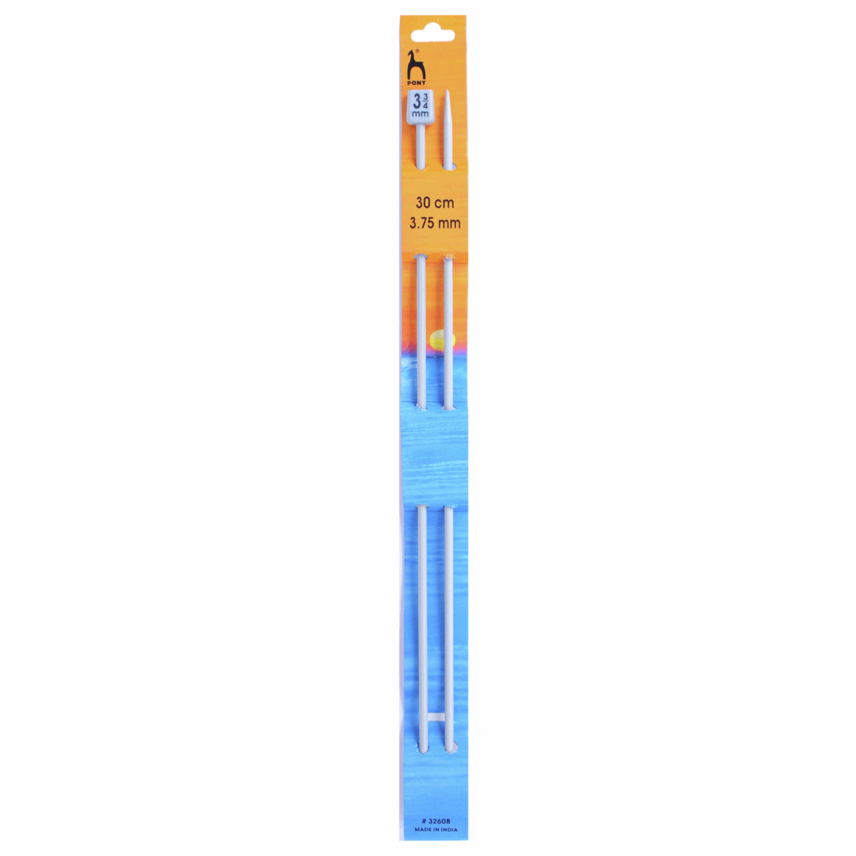 KNITTING NEEDLES - SINGLE-ENDED - CLASSIC 30cm Long
