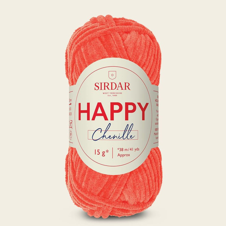 HAPPY CHENILLE 15g - More colours available