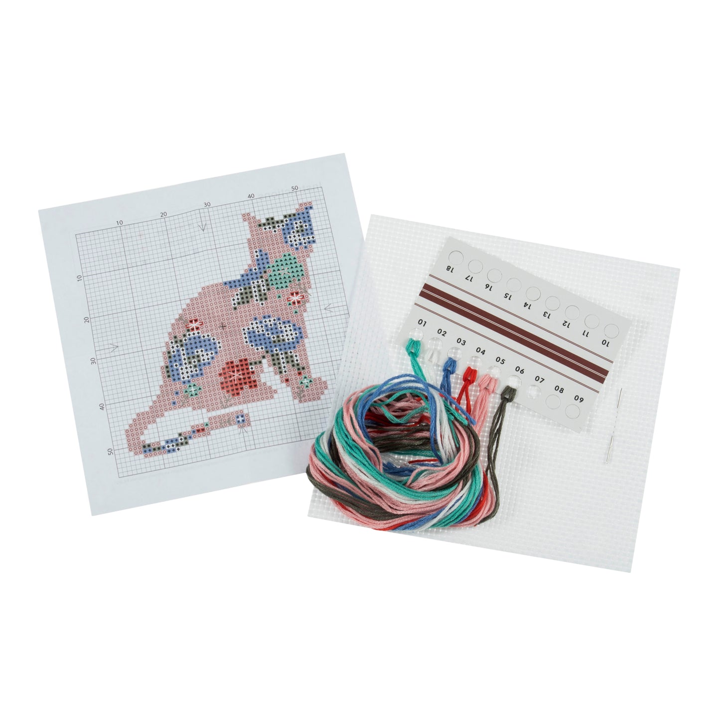 COUNTED CROSS STITCH KIT - CAT
