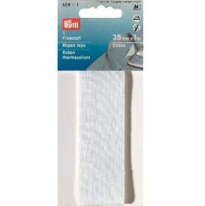COTTON REPAIR TAPE - 35mm x 1metre - 4 Colours
