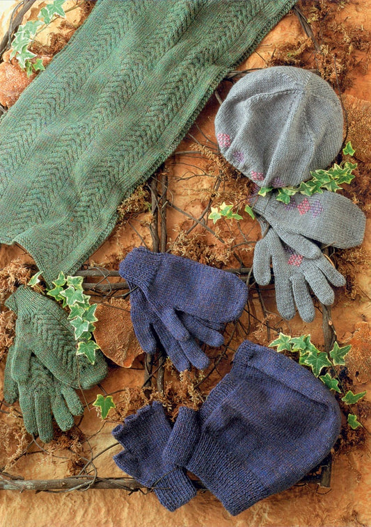 Knitting Pattern 4389 - Accessories in Life DK