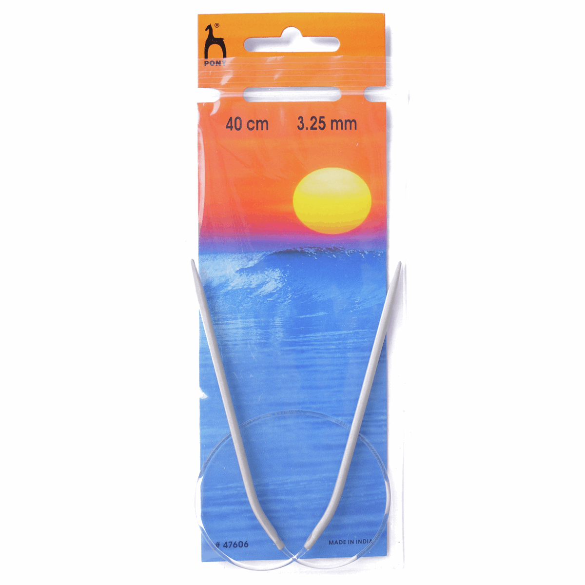 ALUMINIUM CIRCULAR NEEDLES - Various Sizes.