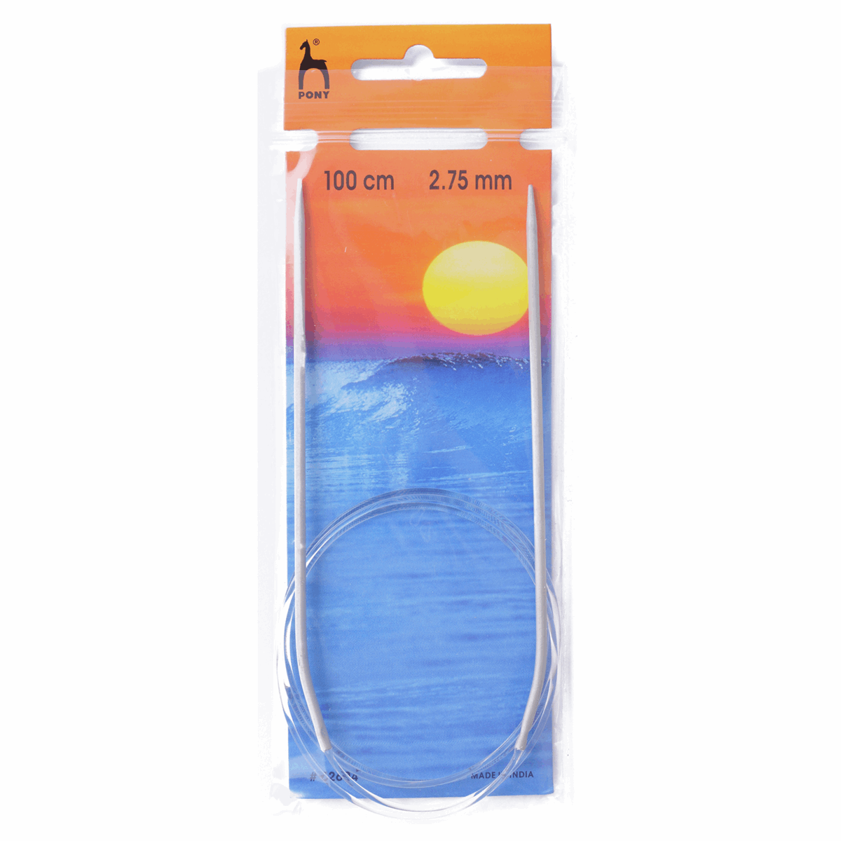 ALUMINIUM CIRCULAR NEEDLES - Various Sizes.