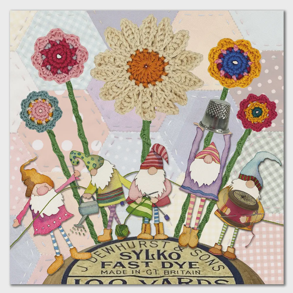 GREETINGS CARD - Crafting Gnomes