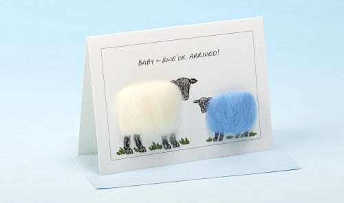 CARD - BABY EWE’VE ARRIVED - BLUE