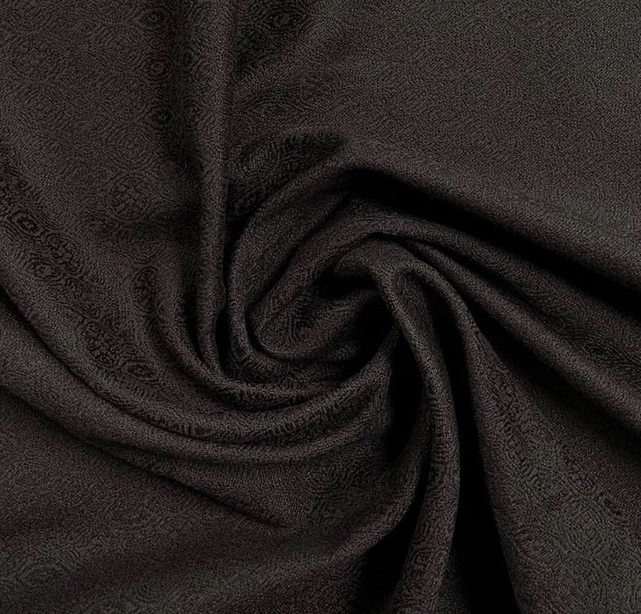 DARK BROWN JACQUARD