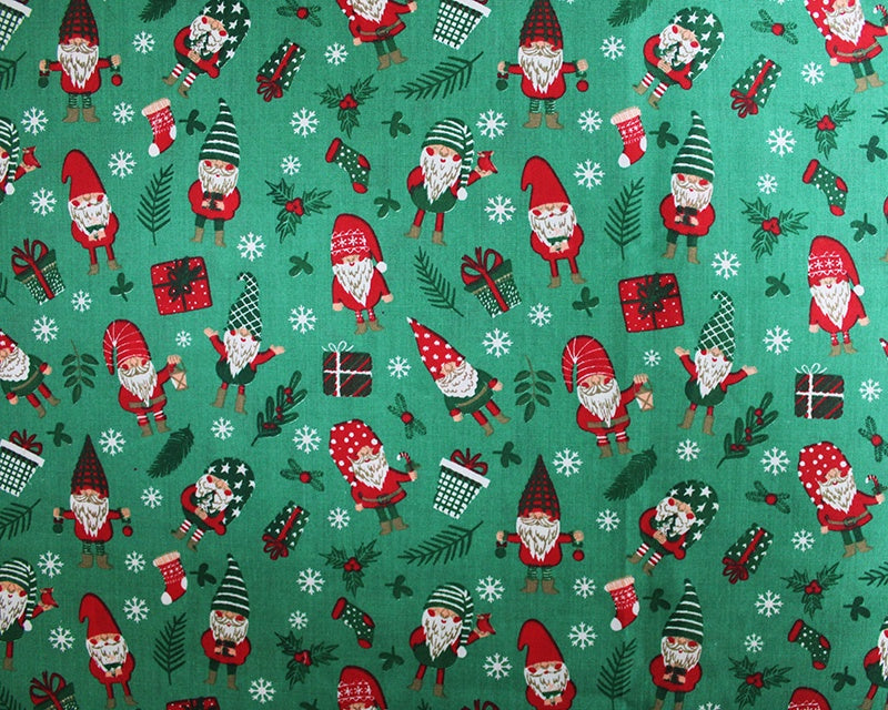 Christmas Gifts & Gonks Polycotton