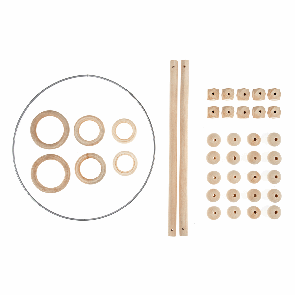 MACRAME ACCESSORIES Starter Kit - 39 pcs