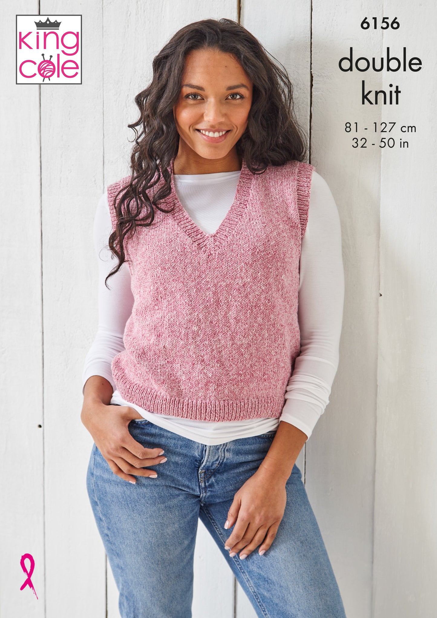 BEST SELLER - Knitting Pattern 6156 - Tank Top & Sweater Knitted in Simply Denim DK