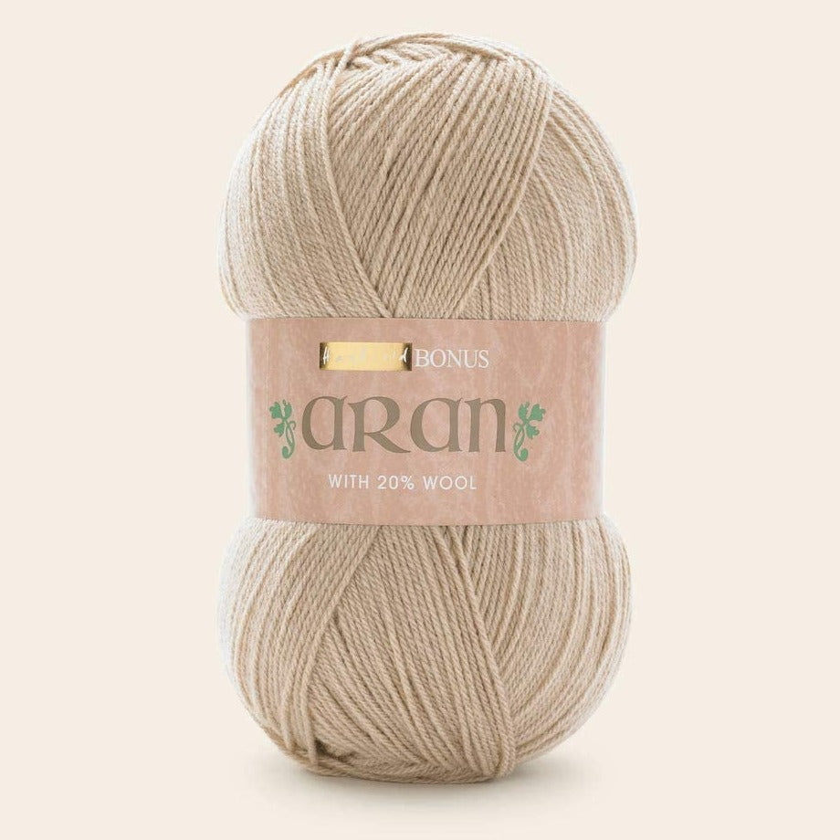 BONUS ARAN WITH WOOL 400g - More colours available