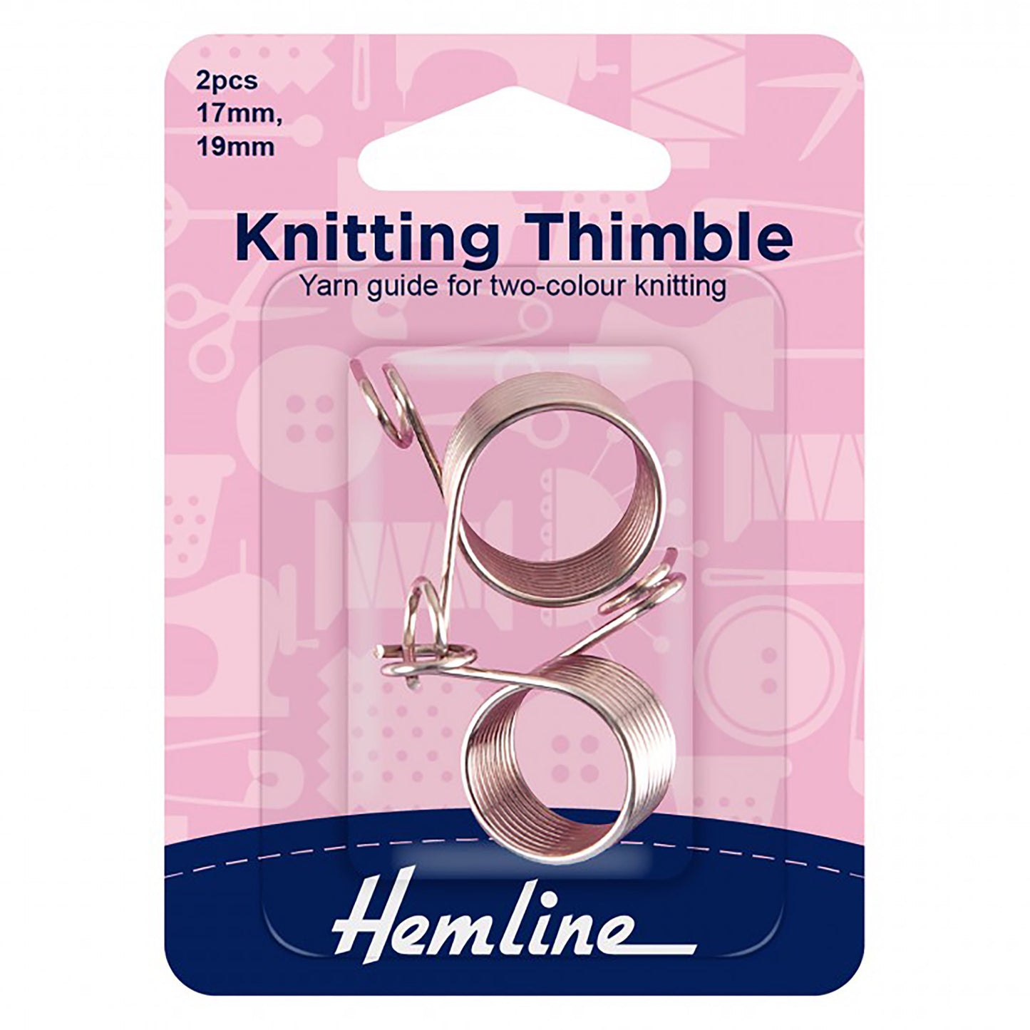 KNITTING THIMBLE - 2 Pcs