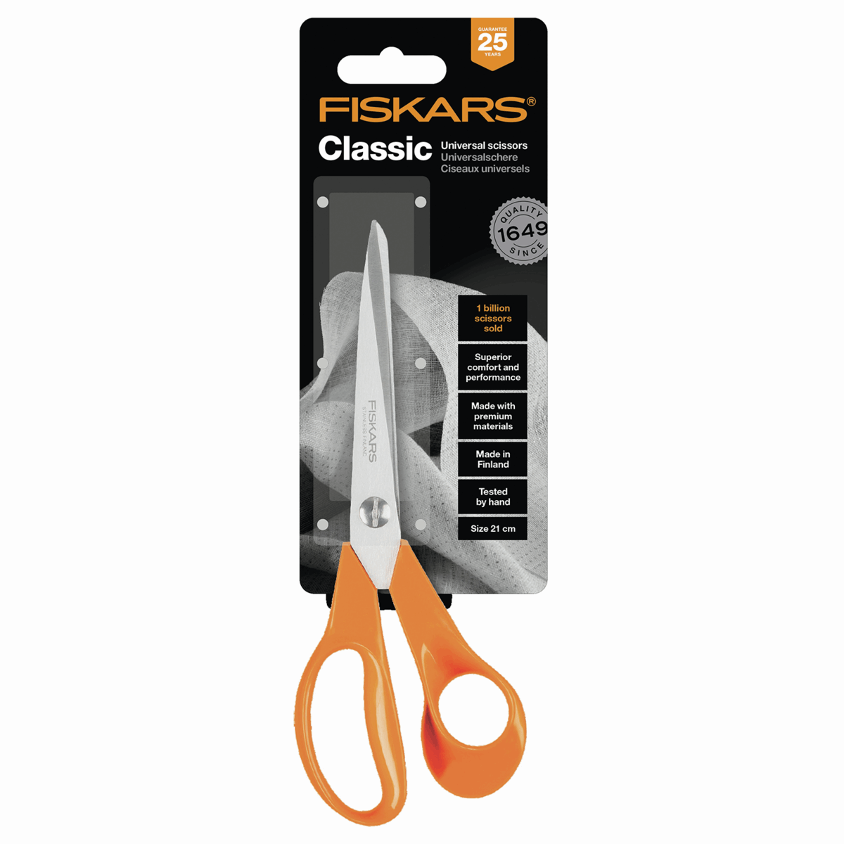 CLASSIC UNIVERSAL SCISSORS 21cm/8.25"