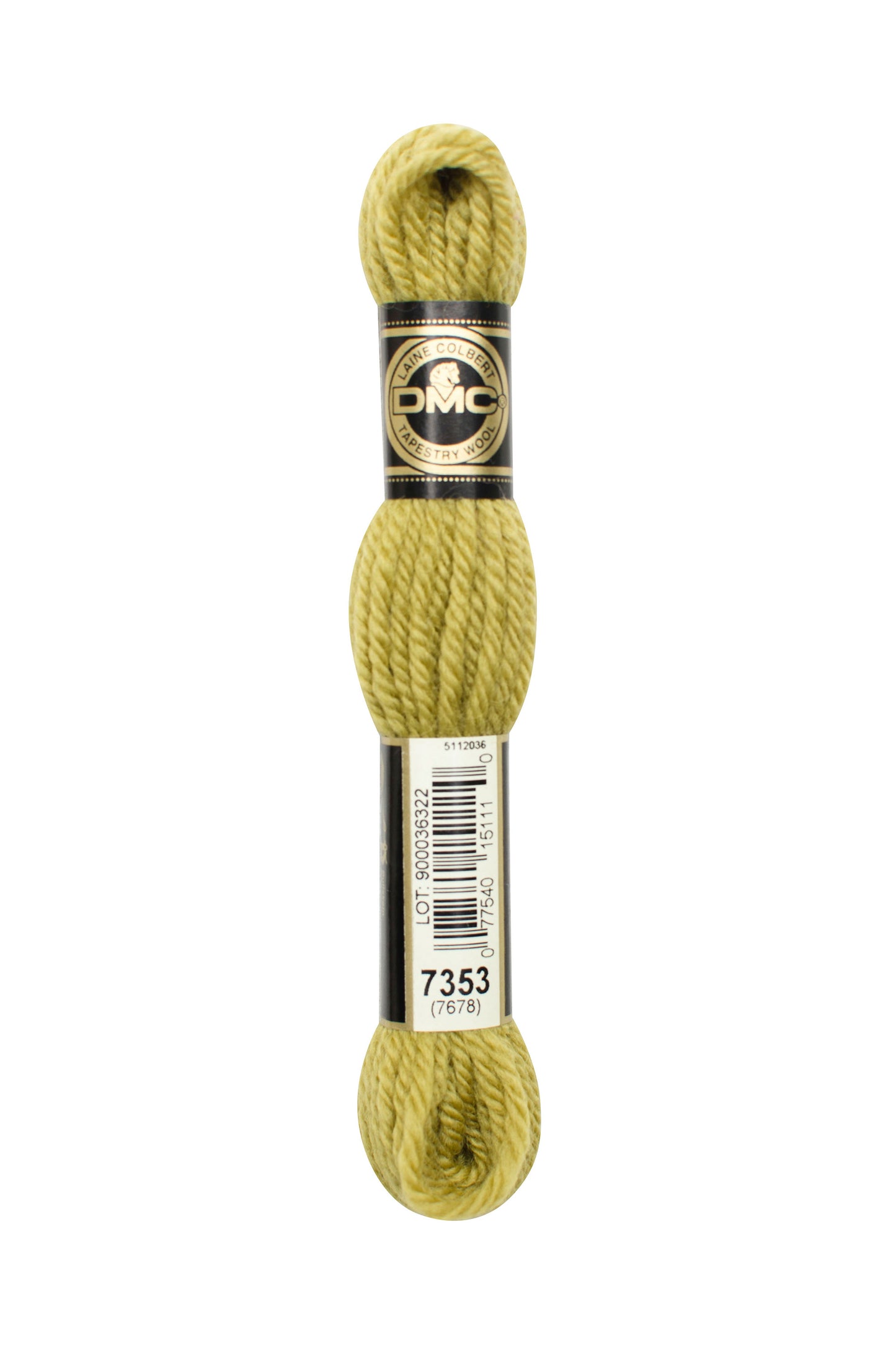 DMC TAPESTRY WOOL GREENS