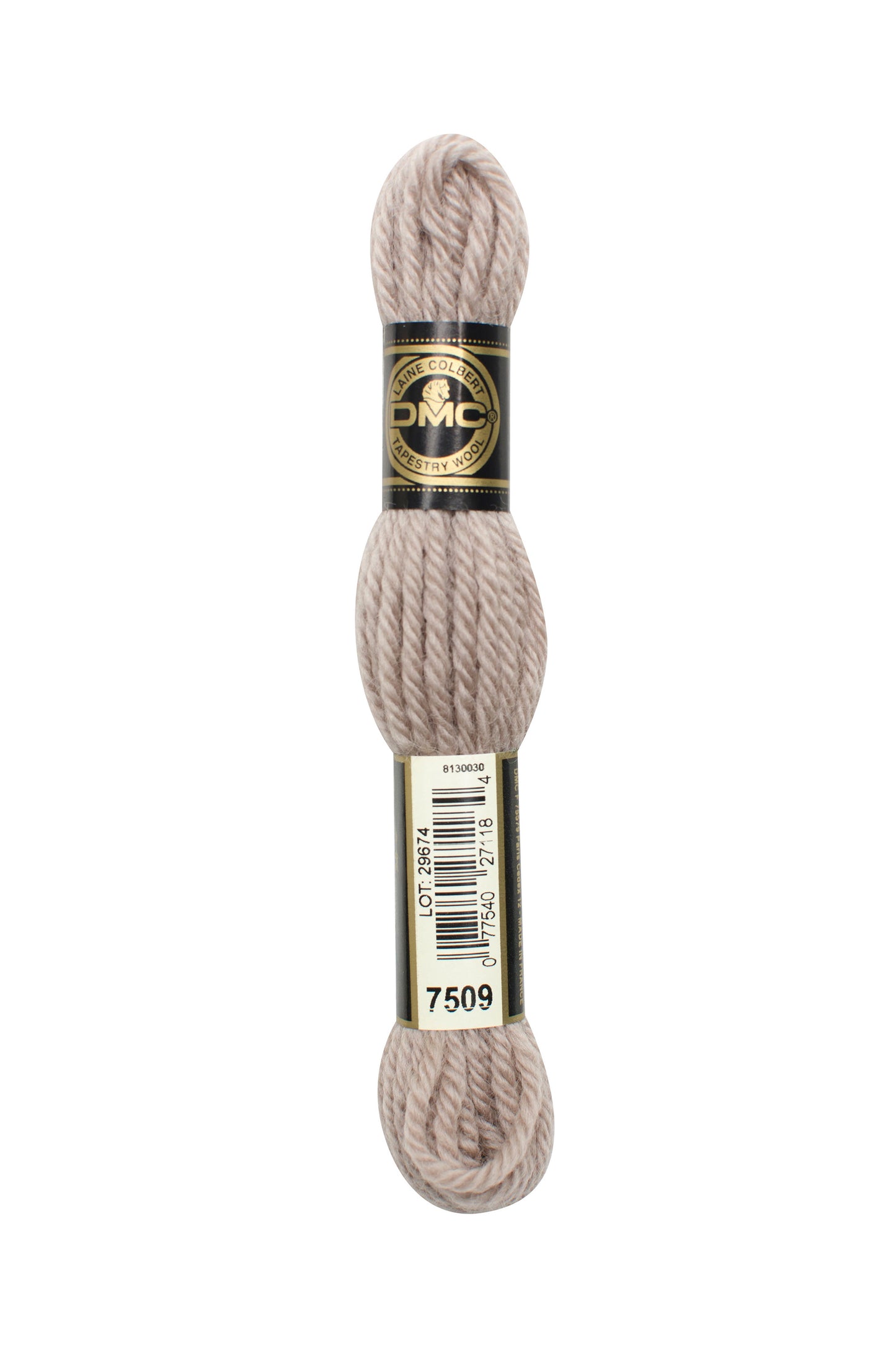 DMC TAPESTRY WOOL GREY, BLACK, & WHITE