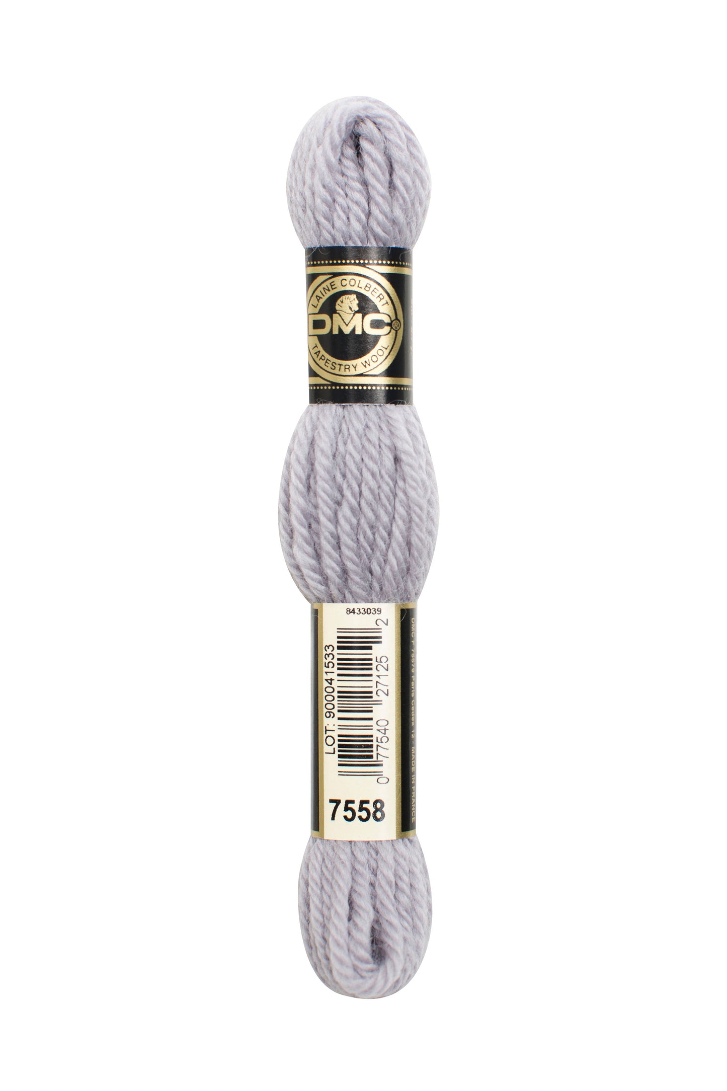 DMC TAPESTRY WOOL GREY, BLACK, & WHITE