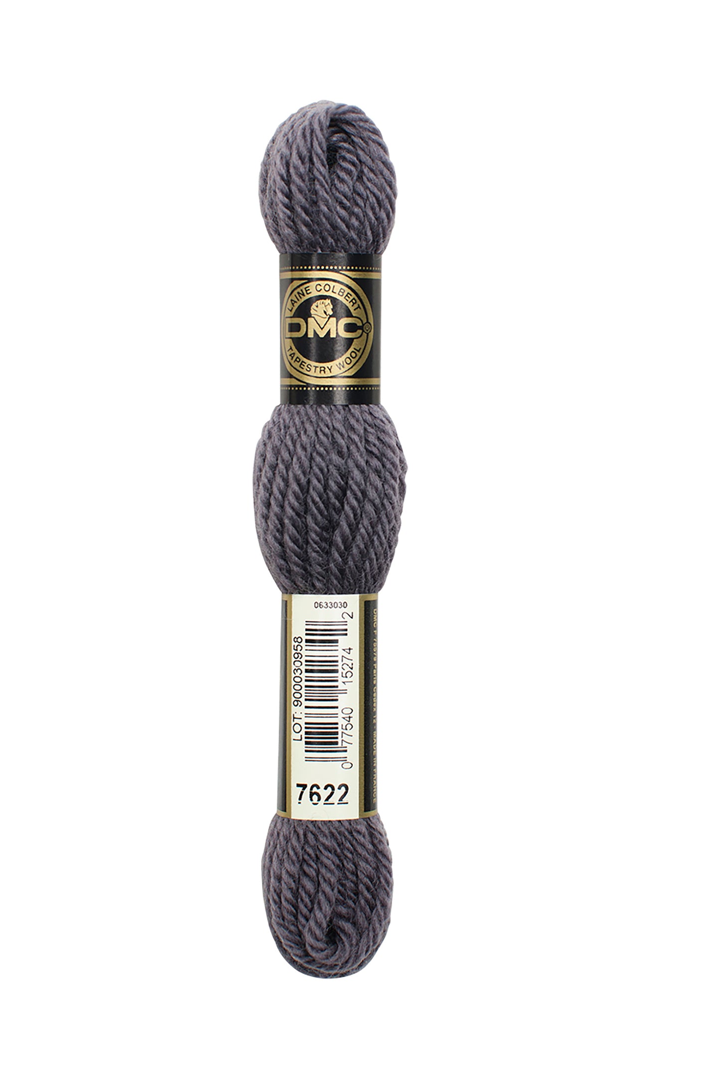 DMC TAPESTRY WOOL GREY, BLACK, & WHITE