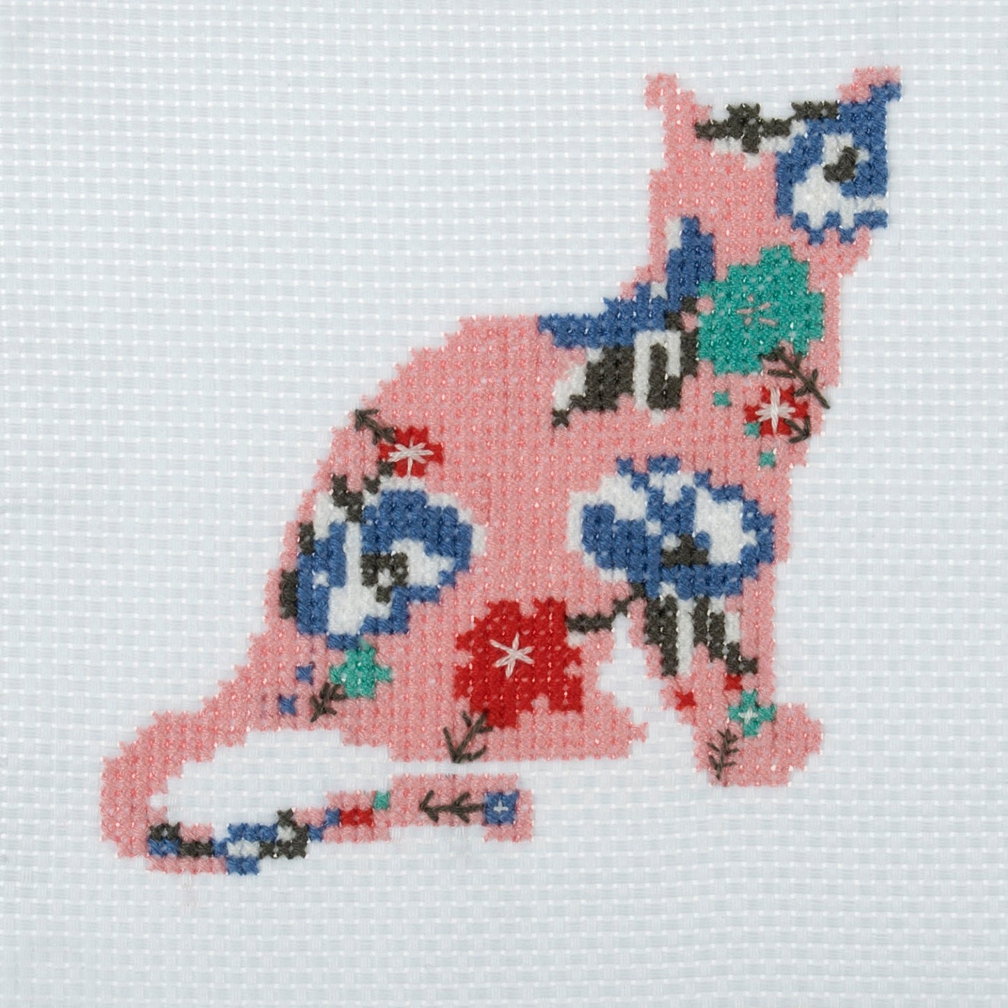 COUNTED CROSS STITCH KIT - CAT