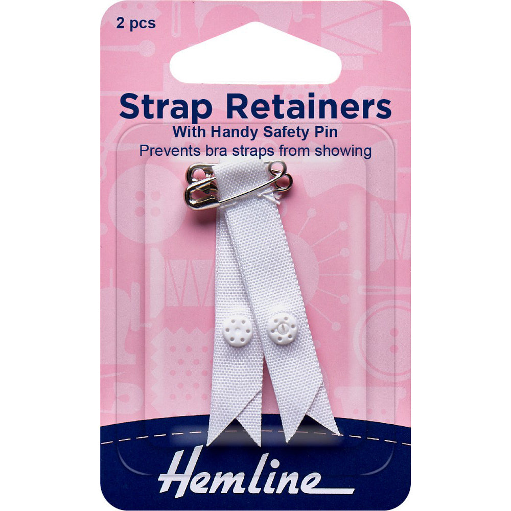 Shoulder Strap Retainer with Safety Pin - 3 Colours