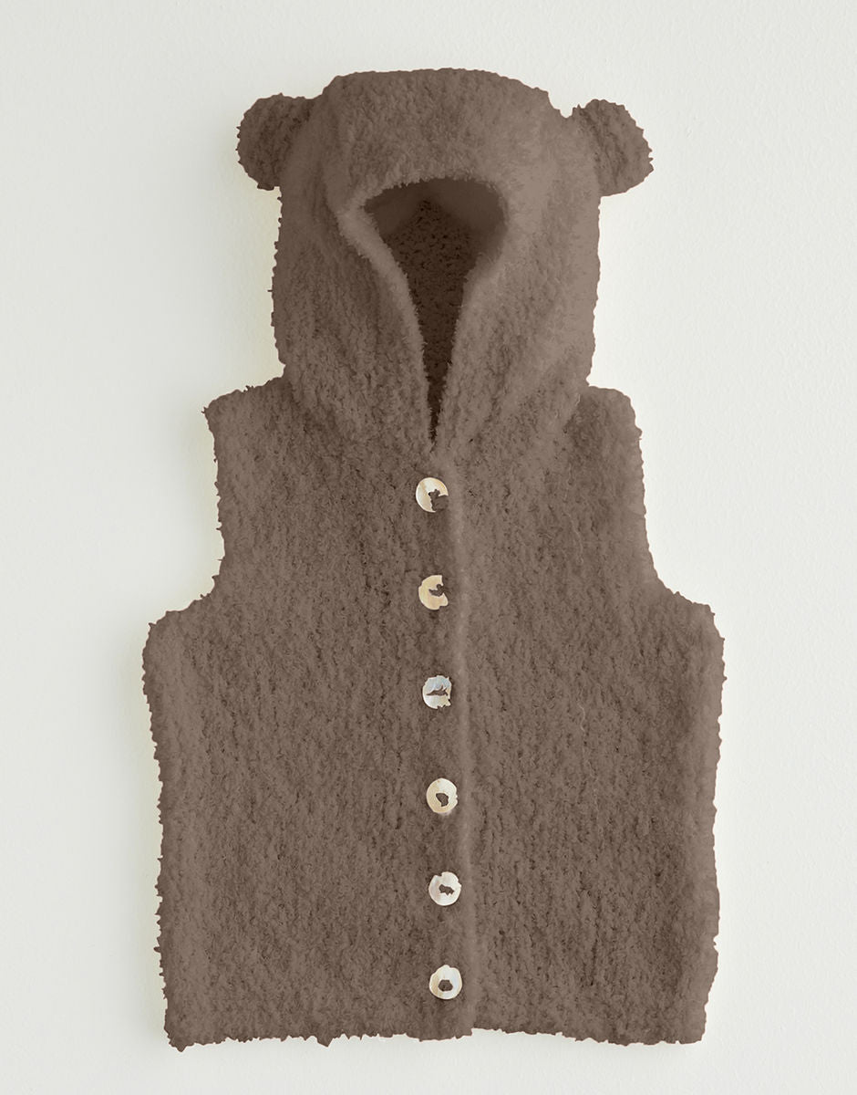 Knitting Pattern 5395 - HOODED GILET & CARDIGAN IN SNUGGLY SNOWFLAKE CHUNKY