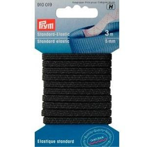Black Elastic - 3 Widths - 3 Lengths