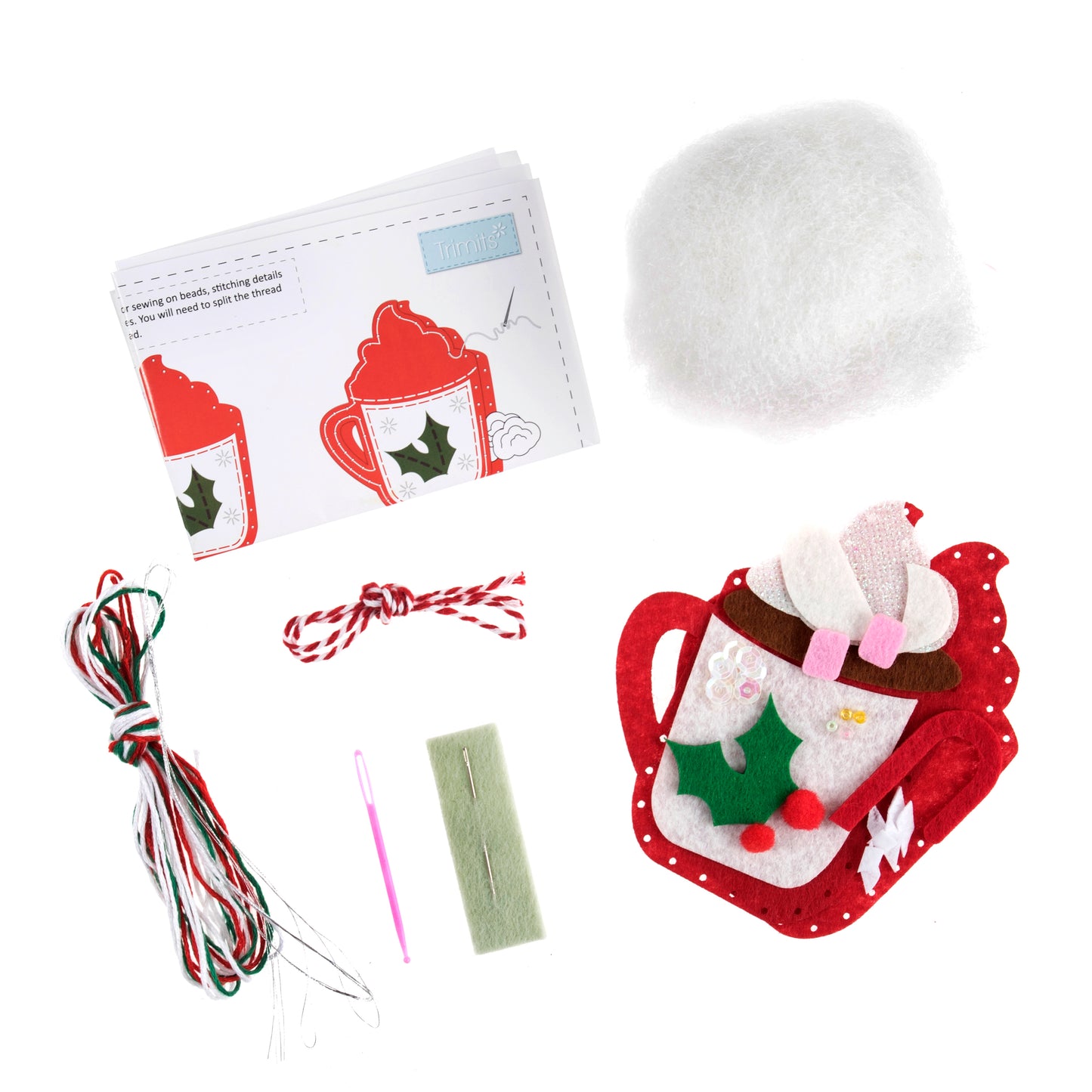 FELT KIT - CHRISTMAS - HOT CHOCOLATE