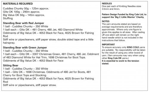 Knitting Pattern 5117 - Christmas Corner to Corner Blanket & Snowman Amigurumi Crocheted in Pricewise DK & Dollymix DK