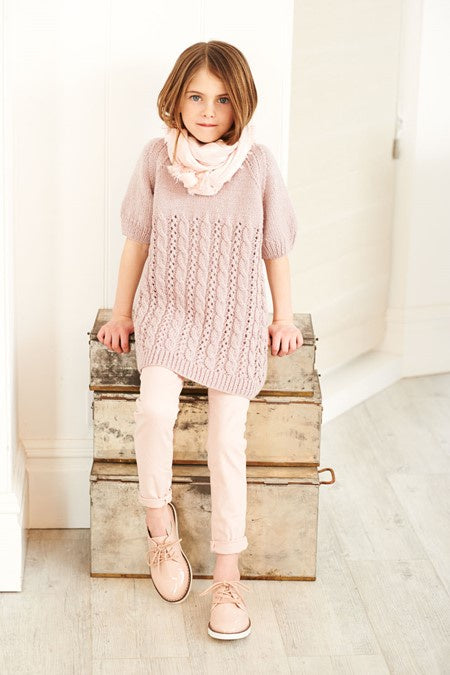 Knitting Pattern 9399 - Children's Dress and Tunic in Special DK