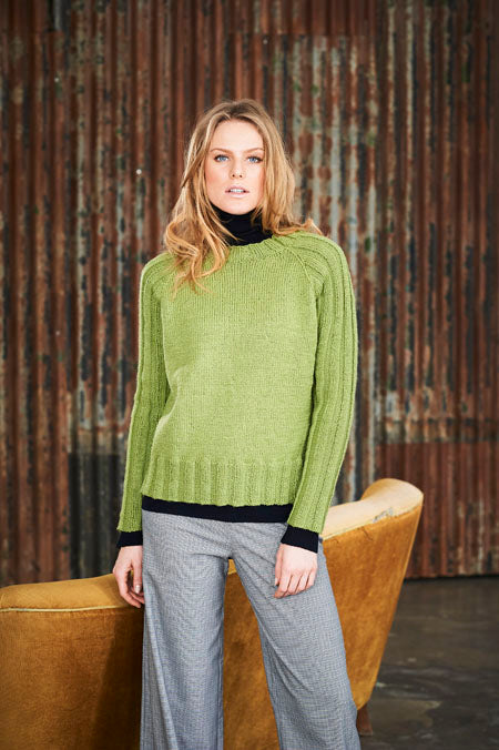 Knitting Pattern 9654 - Sweaters in Life DK