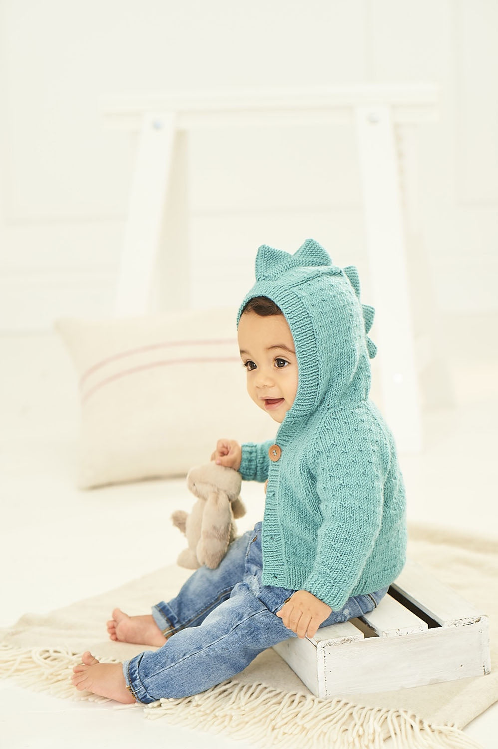 Knitting Pattern 9758 - Jackets in Bambino DK