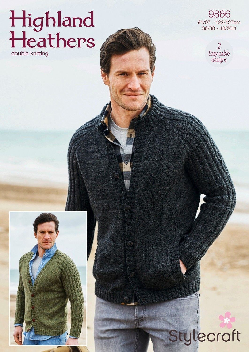 Double knit cardigan patterns best sale