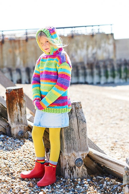 Knitting Pattern 9963 - Sweaters in Merry Go Round XL Chunky