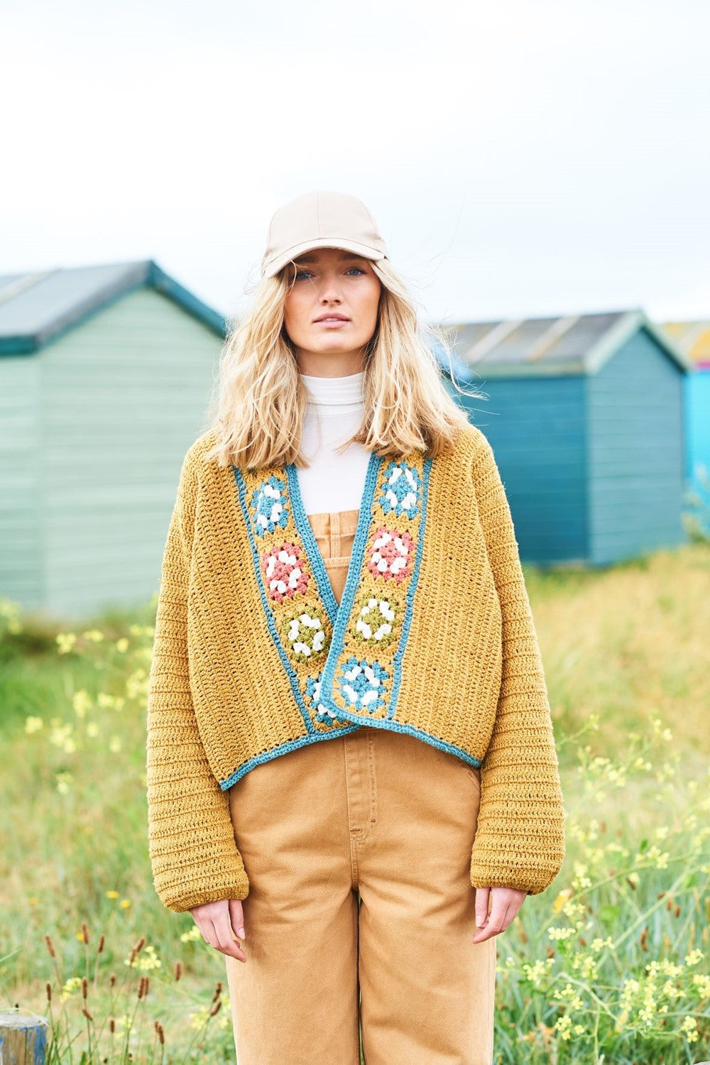 Crochet Pattern 9966 - Granny Motif Cardigans in Recreate DK