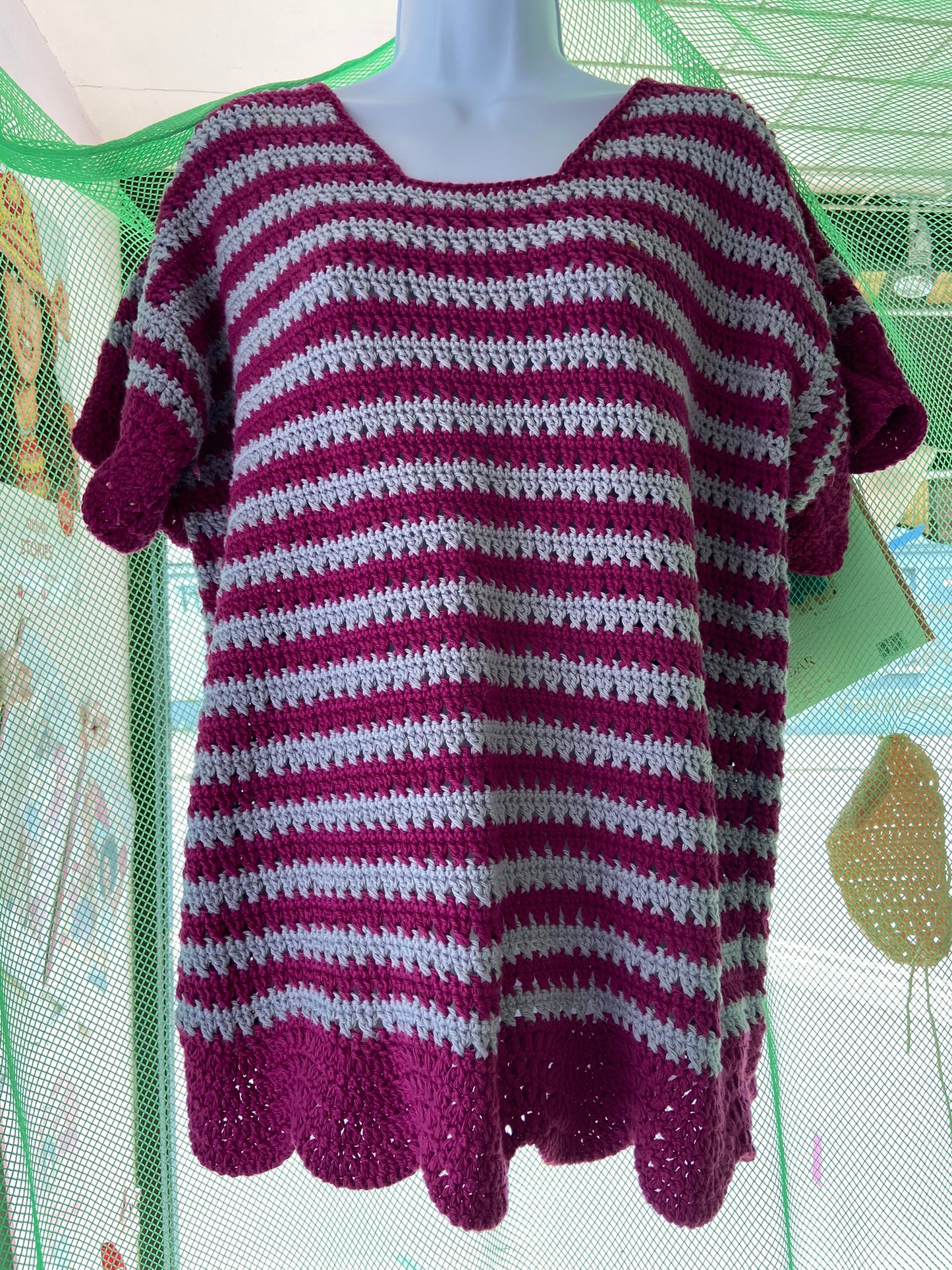 Crochet Pattern 9916 - Crochet T-Shirt & Cardigan