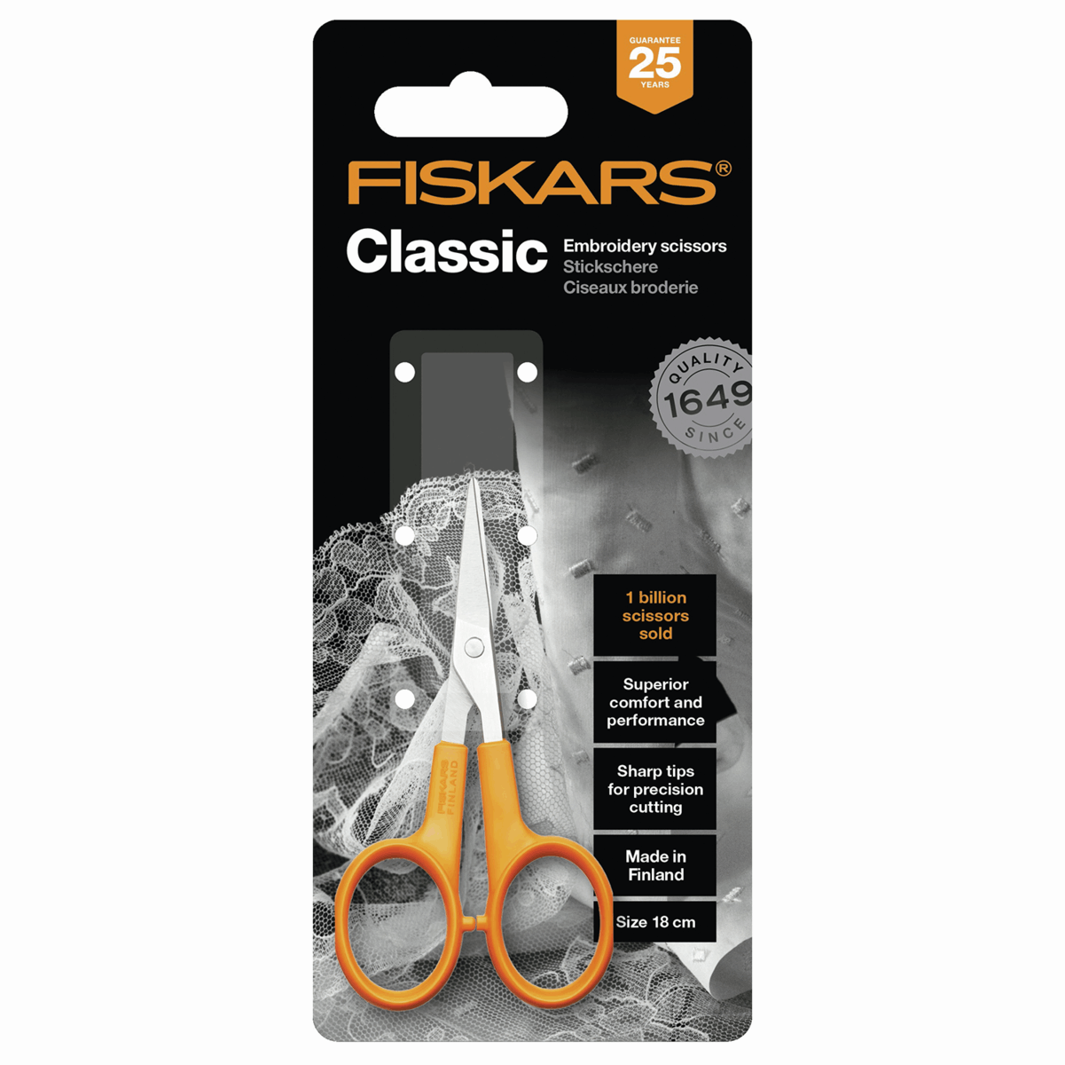 CLASSIC EMBROIDERY SCISSORS 10cm
