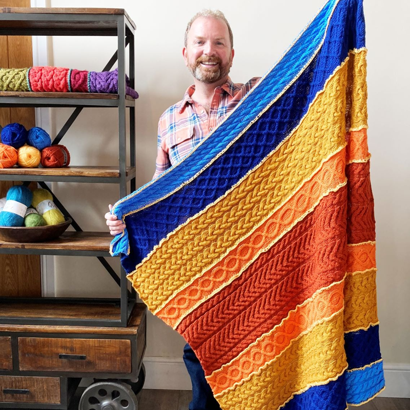 *FREE* - PDF - Cablemagoria Blanket KAL