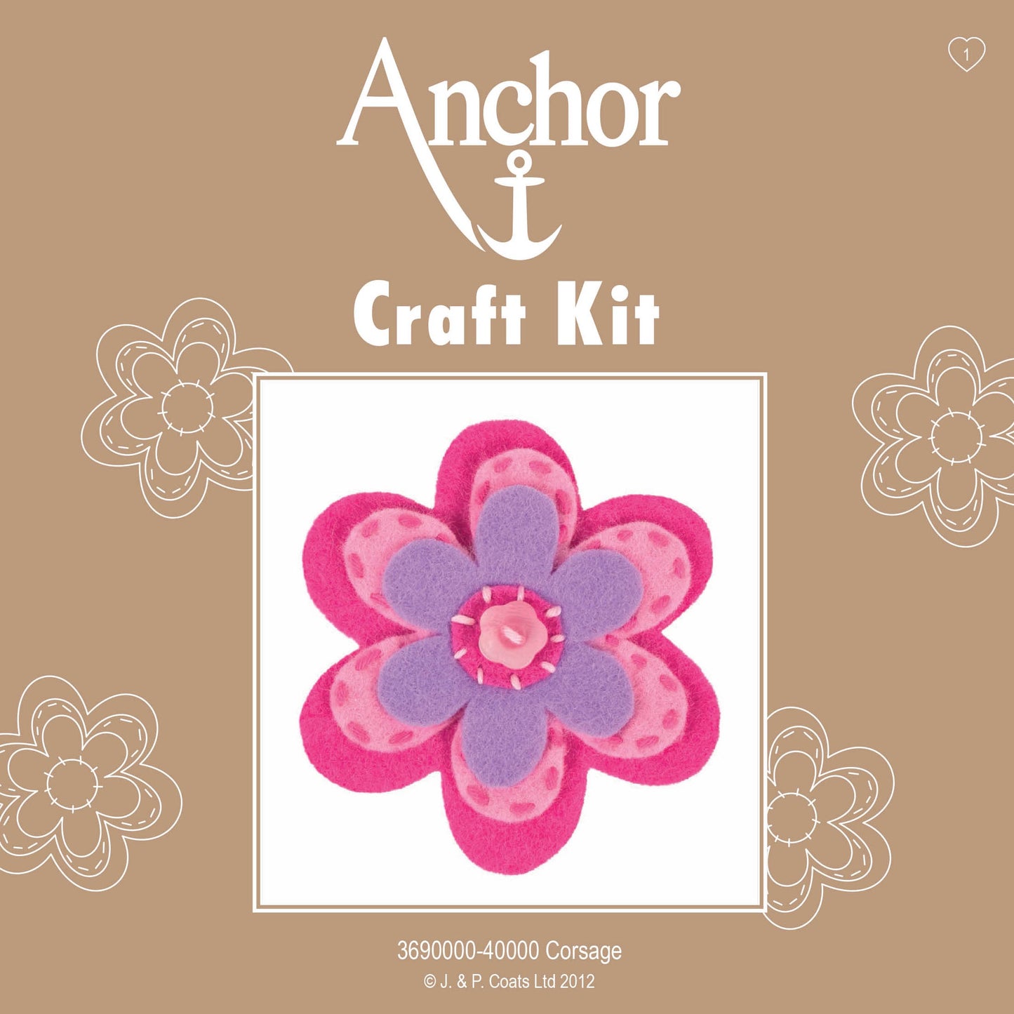 1st KIT - FELT CORSAGE